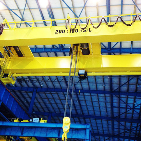 European double beam crane