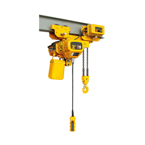 Low clearance chain electric hoist